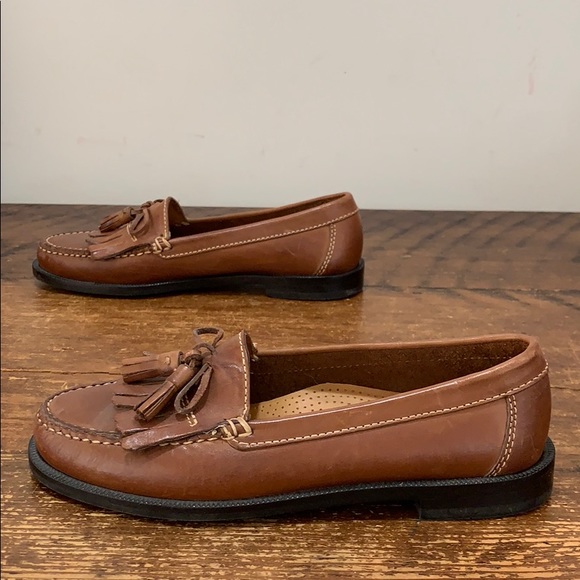 Cole Haan Tassel Moc Leather Loafers  Size 8M - Picture 2 of 8